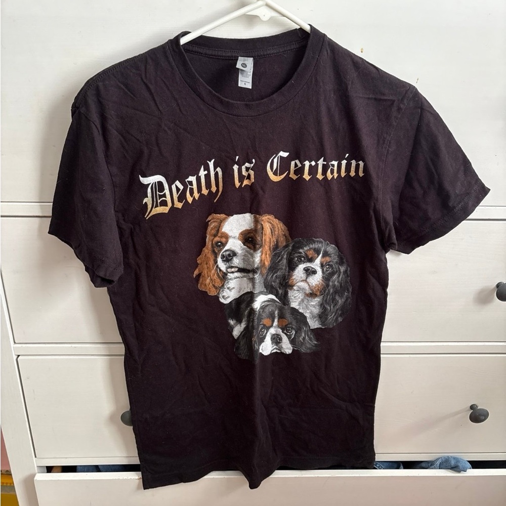 Black Dog Graphic T-Shirt